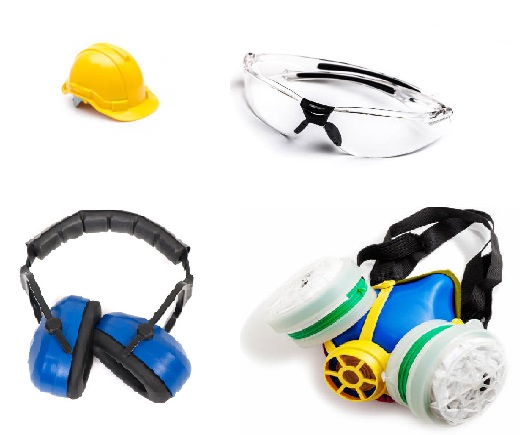 Safety helmet isolated on white background